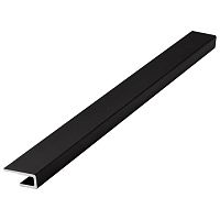 АЛЬТА СЛЭБ. Профиль алюминиевый торцевой анод бронза 2,7м (30шт/уп)