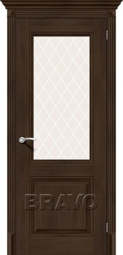 Межкомнатная дверь с экошпоном Классико-33 Dark Oak - купить в интернет-магазине Diopt.ru