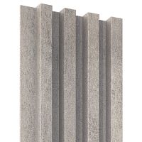 Панель реечная Legno Бетон серый