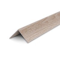 Угол 15х15мм 2,7м "Идеал", Дуб беленый