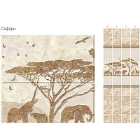 Стеновая панель ПВХ Кронапласт Unique Сафари 2700х250 мм