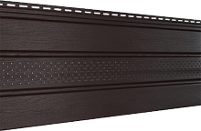 Софит Ю-Пласт Classic с центральной перфорацией Коричневый