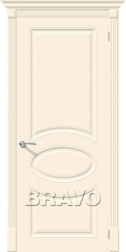 Межкомнатная окрашенная дверь Скинни-20 Cream - купить в интернет-магазине Diopt.ru