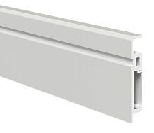 Плинтус ПВХ FA 030_Белый матовый