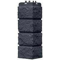 Угол наружный Grand Line Колотый камень Classic Графит 392х153х153 мм