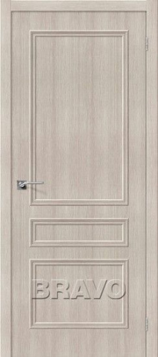Межкомнатная дверь с эко шпоном Симпл-14 Cappuccino Veralinga - купить в интернет-магазине Diopt.ru