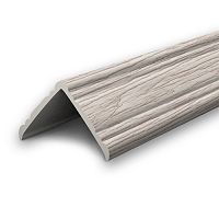 Угол наружный фигурный 40х40мм 2,7м "Идеал", Дуб латте