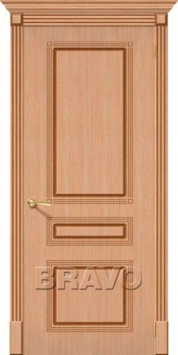 Межкомнатная шпонированная дверь Стандарт Стиль ПГ Дуб - купить в интернет-магазине Diopt.ru