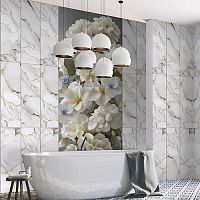 Стеновая панель ПВХ Кронапласт Unique Цветочное кружево 2 2700х250 мм