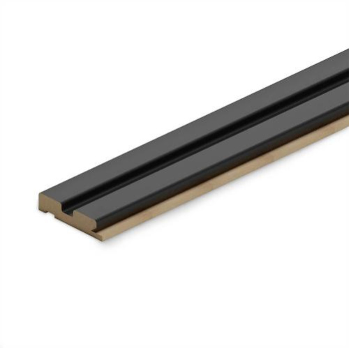 Профиль Финиш МДФ Stella Beats De Luxe Black Lead 2700x77x16 - купить в интернет-магазине Diopt.ru