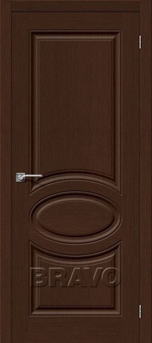 Межкомнатная шпонированная дверь Статус-20 венге - купить в интернет-магазине Diopt.ru