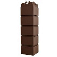 Угол наружный Grand Line Клинкерный кирпич Classic Шоколадный 390х120х120 мм
