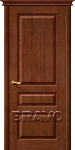 Дверь из массива М5 ПГ Темный лак - купить в интернет-магазине Diopt.ru