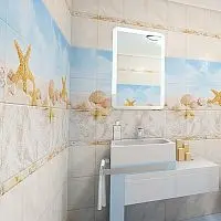 Стеновая панель ПВХ Кронапласт Unique Песчаный пляж 2700х250мм