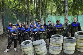 Вне офиса: заряжаемся энергией для новых побед! Корпоратив в лазертаге