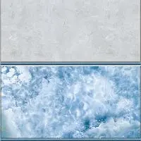 Стеновая панель ПВХ Кронапласт Unique Лилии на рассвете Фон 2700х250 мм